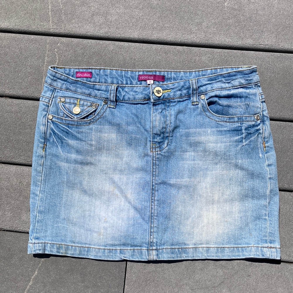 Denim skirt